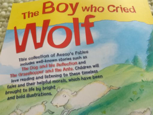 Aesop's Fables - The Boy Who Cried Wolf And Other Aesop's Fables - Back Cover