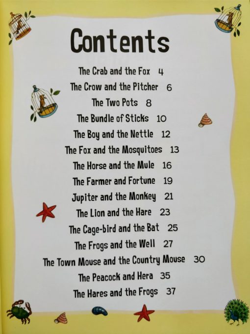 Aesops Fables The Town Mouse and The Country Mouse and Other Aesops Fables Index Contents Page
