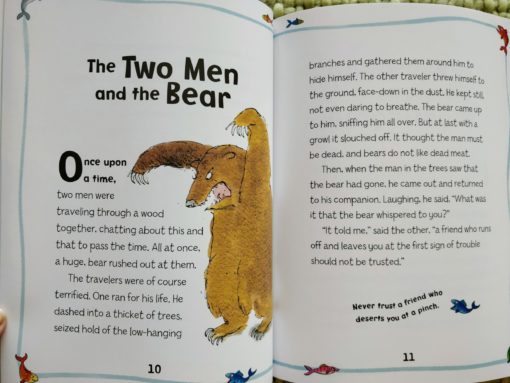 Aesop's Fables - The Wolf And His Shadow And Other Aesop's Fables - The two men and the bear story