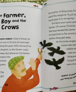Aesop's Fables - The Wolf And His Shadow And Other Aesop's Fables - The Farmer, his Boy and the Crows Story