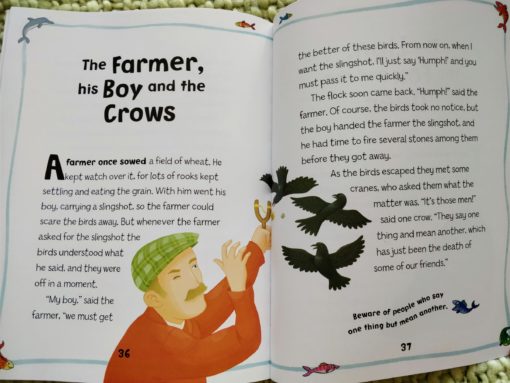 Aesops Fables The Wolf And His Shadow And Other Aesops Fables The Farmer his Boy and the Crows Story