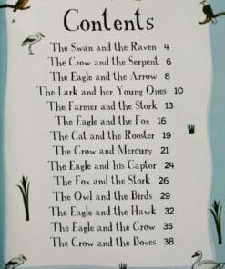 Aesop's Fables - The Fox And The Stork And Other Aesop's Fables - Contents