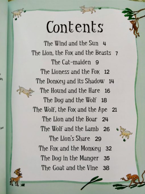 Aesops Fables The Dog in the Manger And Other Aesops Fables Index Page