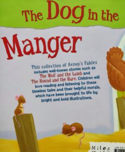Aesop's Fables - The Dog in the Manger And Other Aesop's Fables - Back Cover