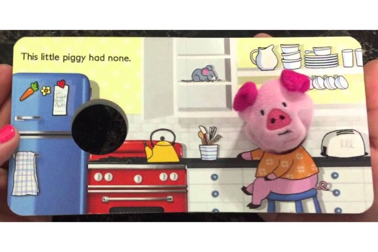 Little Learners This Little Piggy Finger Puppet Book Booky Wooky