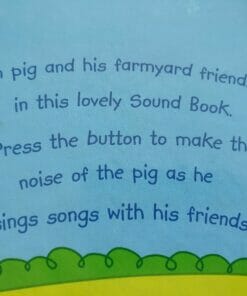 Farmyard Animal Sounds Oink! Oink! Sound Book Last Page