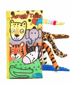Animal Tails Cloth Book - Jungly Tails