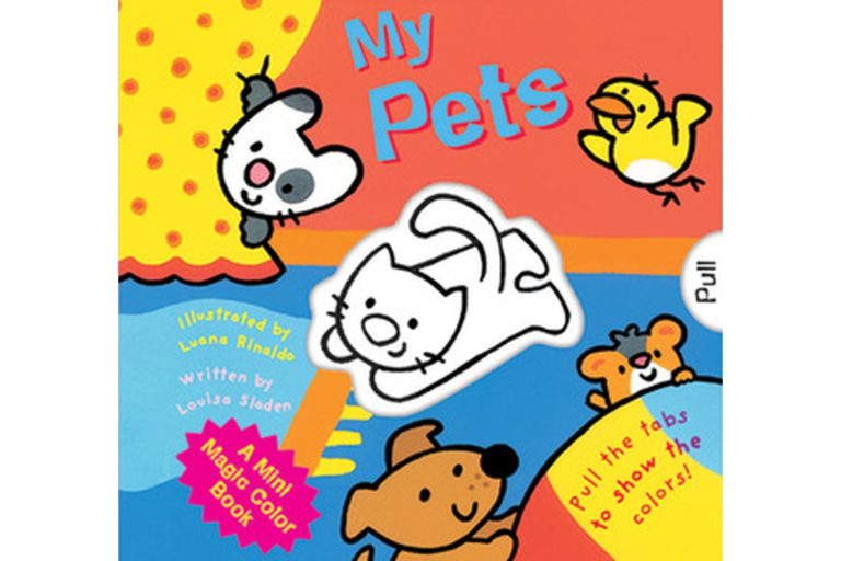 Mini Magic Colour Book Of Animals My Pets Pull And Tabs Booky Wooky