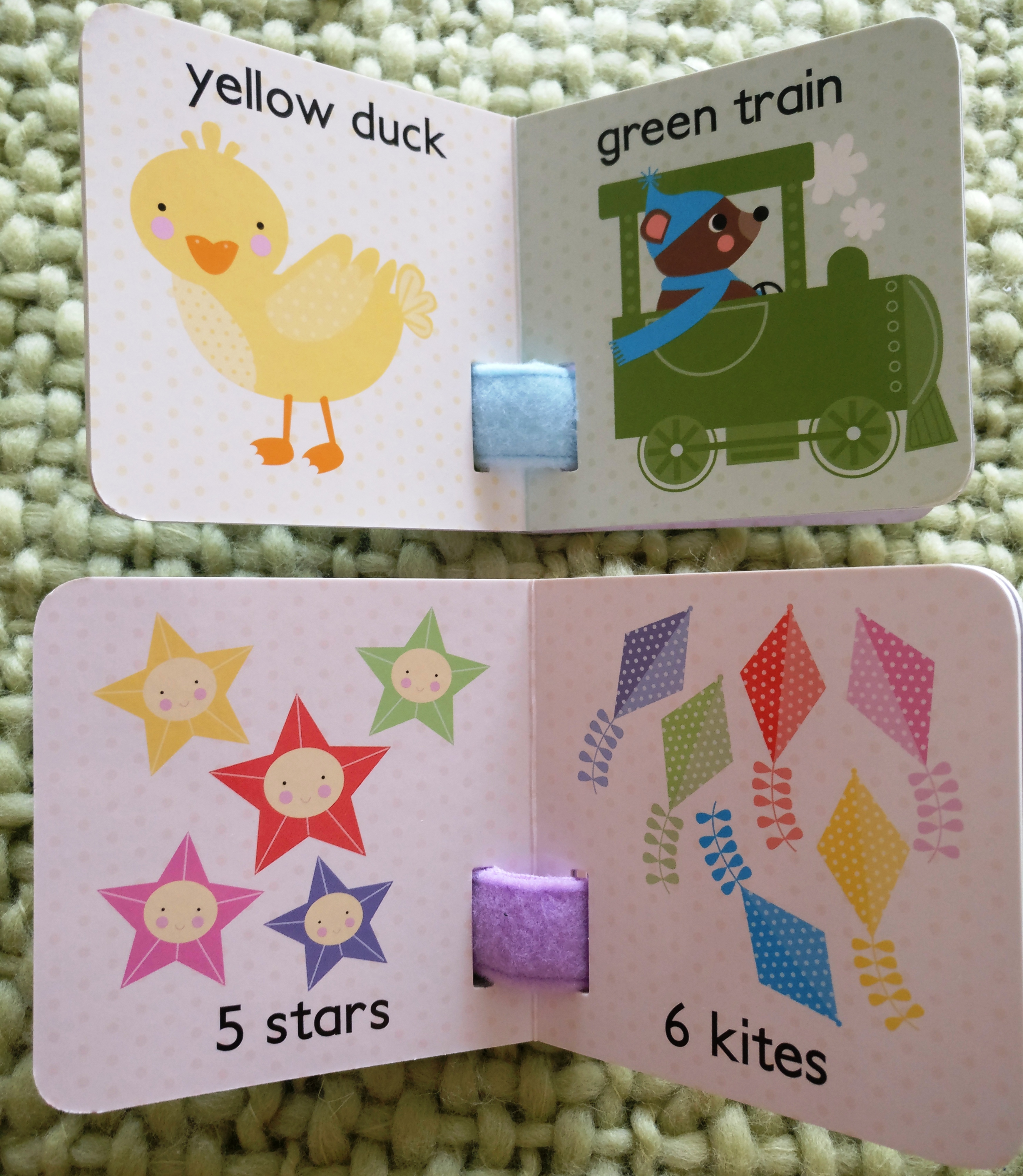 Baby’s First Buggy Books Colours / Numbers Booky Wooky