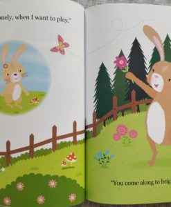 Cupcake Story Book – I Love You Honey Bunny - Inside1
