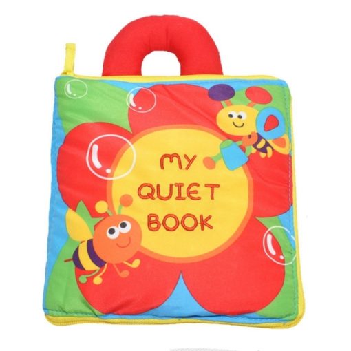My Quiet Book Cloth Book - Cover Page