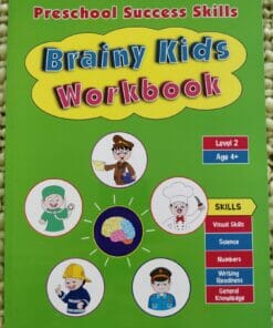 Preschool Success Skills – Brainy Kids Workbook – Level 2 – 4 years+ CoverPage