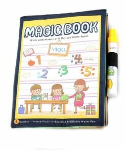Reusable Magic Water Colouring Book Numbers Cover