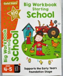 Gold Stars Big Workbook Starting School Ages 4-5 Cover2