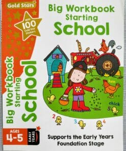 Gold Stars Big Workbook Starting School Ages 4-5 Cover