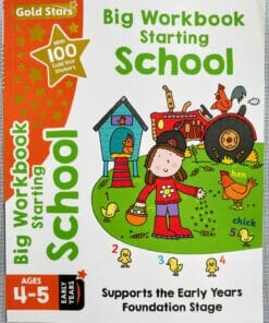 Gold Stars Big Workbook Starting School Ages 4-5 Cover