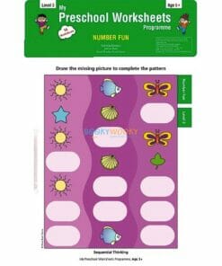 Number Fun Worksheets Level 3 Age5 9788184991314