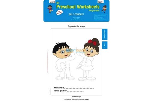 Self Concept Worksheets Level 2 Age4 9788184991338 500x500