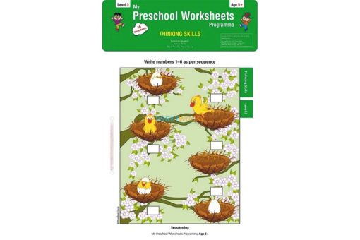 Thinking Skills Worksheets Level 3 Age5 9788184991437