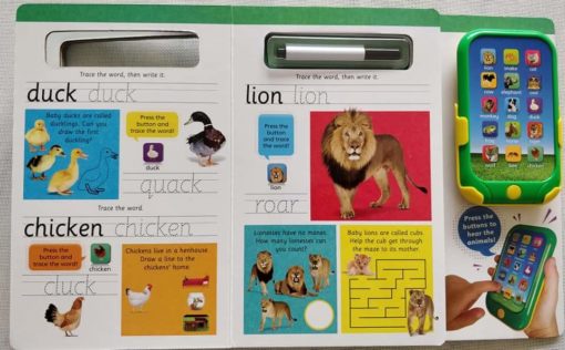 Write and Wipe Animals with Sounds Inside2