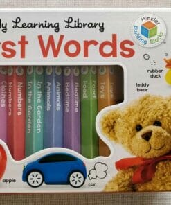 My Learning Library First Words - Front Gift Box by Hinkler Building Blocks