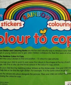 Rainbow Stickers Colouring Colour to Copy (8)