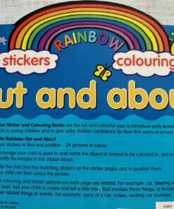 Rainbow Stickers Colouring Out and About (8)