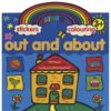 Rainbow Stickers Colouring Out and About 9781845311964