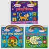 Rainbow Stickers Colouring Set of 3 books