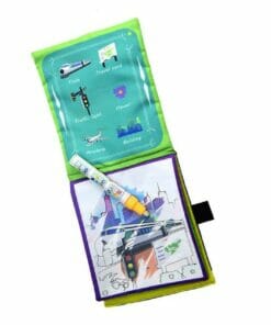 Reusable Magic water colouring book Vehicle2