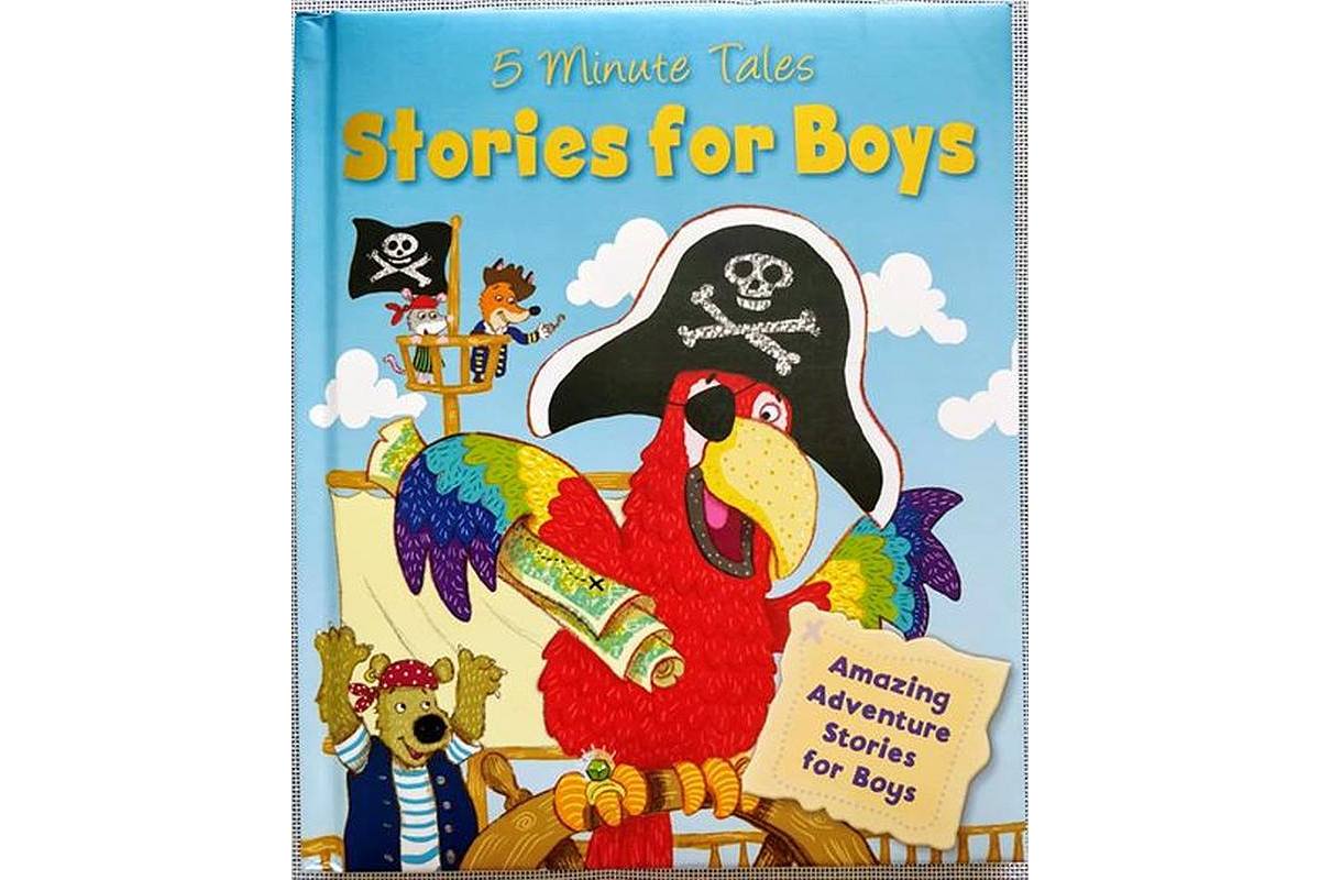 5 Minute Tales Stories For Boys Story Book For Kids BookyWooky