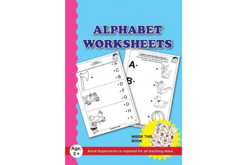 Alphabet Worksheets with sticker chart