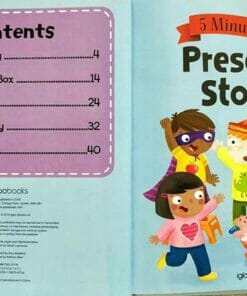 Five Minute Tales Preschool Stories Igloo Books 9781786704726 Index Contents Page