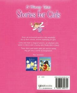 Five Minute Tales Stories for Girls back cover 9780857802712