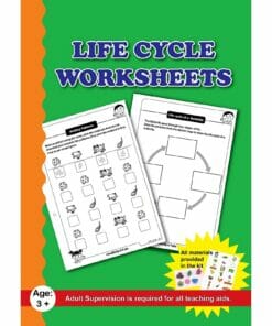 Life cycle Worksheets with Craft Material