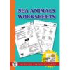 Sea Animals Worksheets with Craft Material