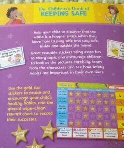 Childrens Book of Keeping Safe Back cover