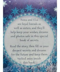 Disney Frozen Anna and Elsas Book of Secrets back cover