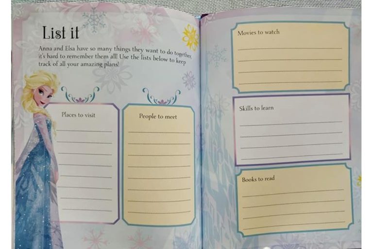 Disney Book of Secrets Disney Frozen Anna and Elsa’s Book of Secrets