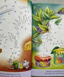 Dot to Dot Activity Book 1-50 inside