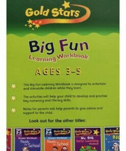 Gold Stars Workbooks Big Fun Learning Workbook (Ages 3-5) Inside15