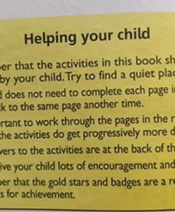 Gold Stars Workbooks Ready For School ages 3 - 5 Bumper Workbook