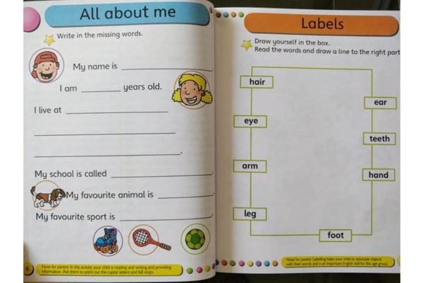 Gold Stars Ready for School Bumper Workbook Ages 5-6 – – Booky Wooky