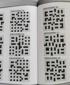 Puzzle Time Large Print Crossword Blue Inside3