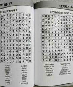 Puzzle Time Large Print Search a Word Red inside2