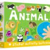 Sticker Activity Suitcase Animals Cover