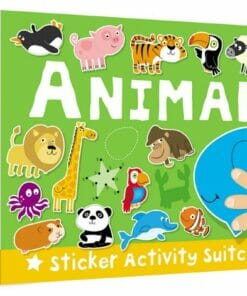 Sticker Activity Suitcase Animals Cover