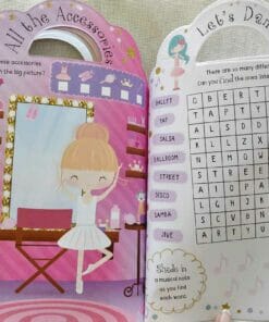 Ballerina Sticker Activity Carry Case Bookoli activity pages (1)