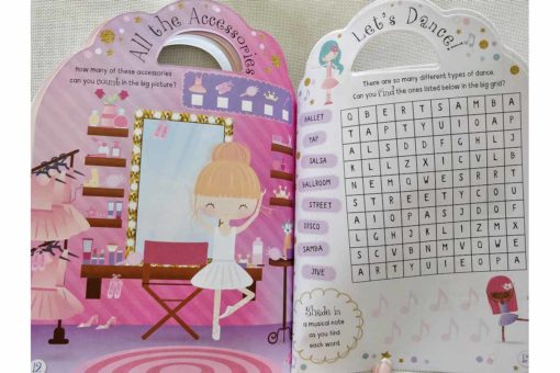 Ballerina Sticker Activity Carry Case Bookoli activity pages (1)