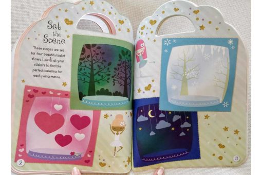 Ballerina Sticker Activity Carry Case Bookoli activity pages (2)